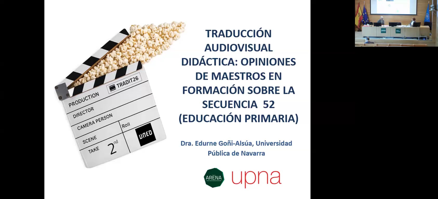 Traducción audiovisual didáctica: opiniones de maestros en formación sobre la Secuencia 52 (Educación Primaria)