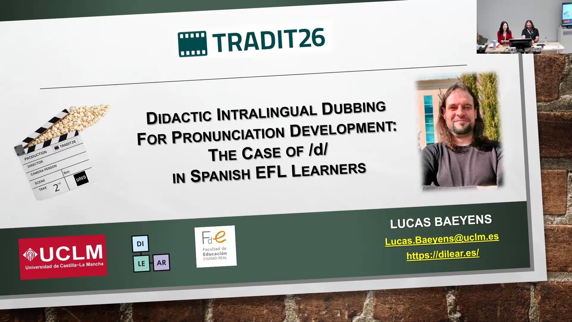 Didactic Intralingual Dubbing for Pronunciation Development: The Case of /d/ in Spanish EFL Learners