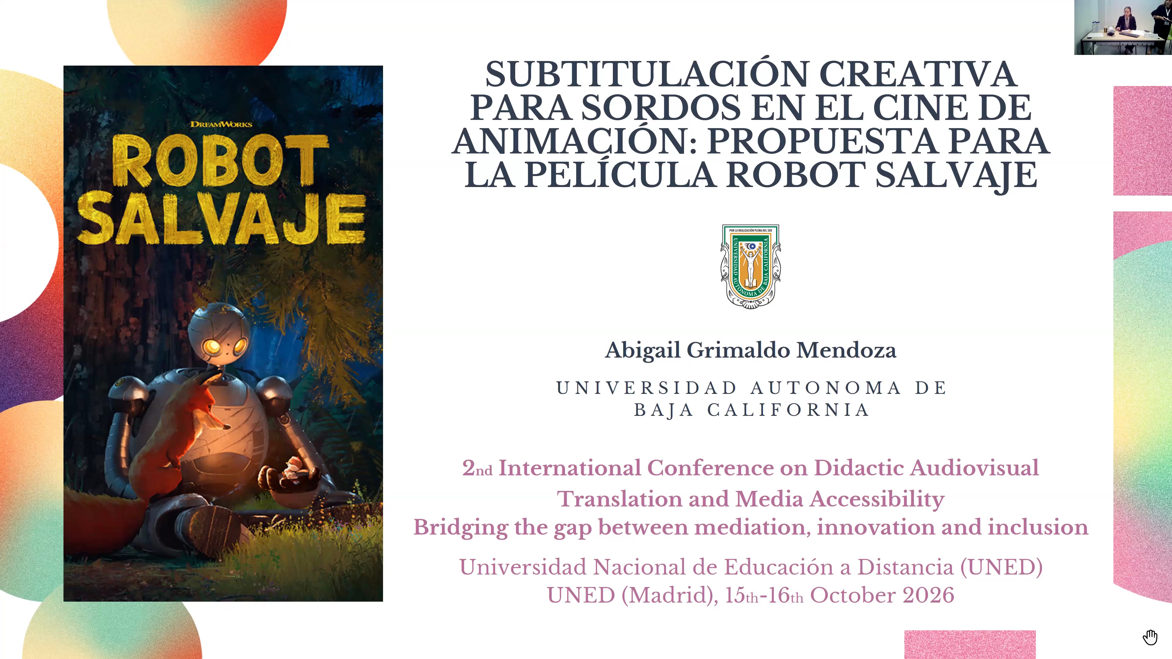 Subtitulación creativa para sordos en el cine de animación: propuesta para la película Robot Salvaje