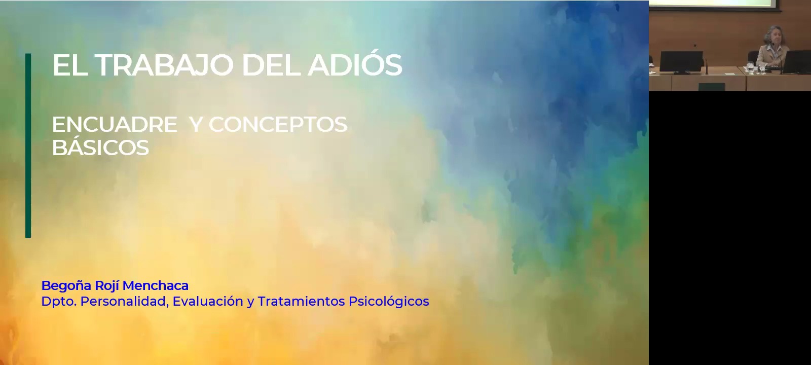 El trabajo del adiós. Encuadre y conceptos básicos