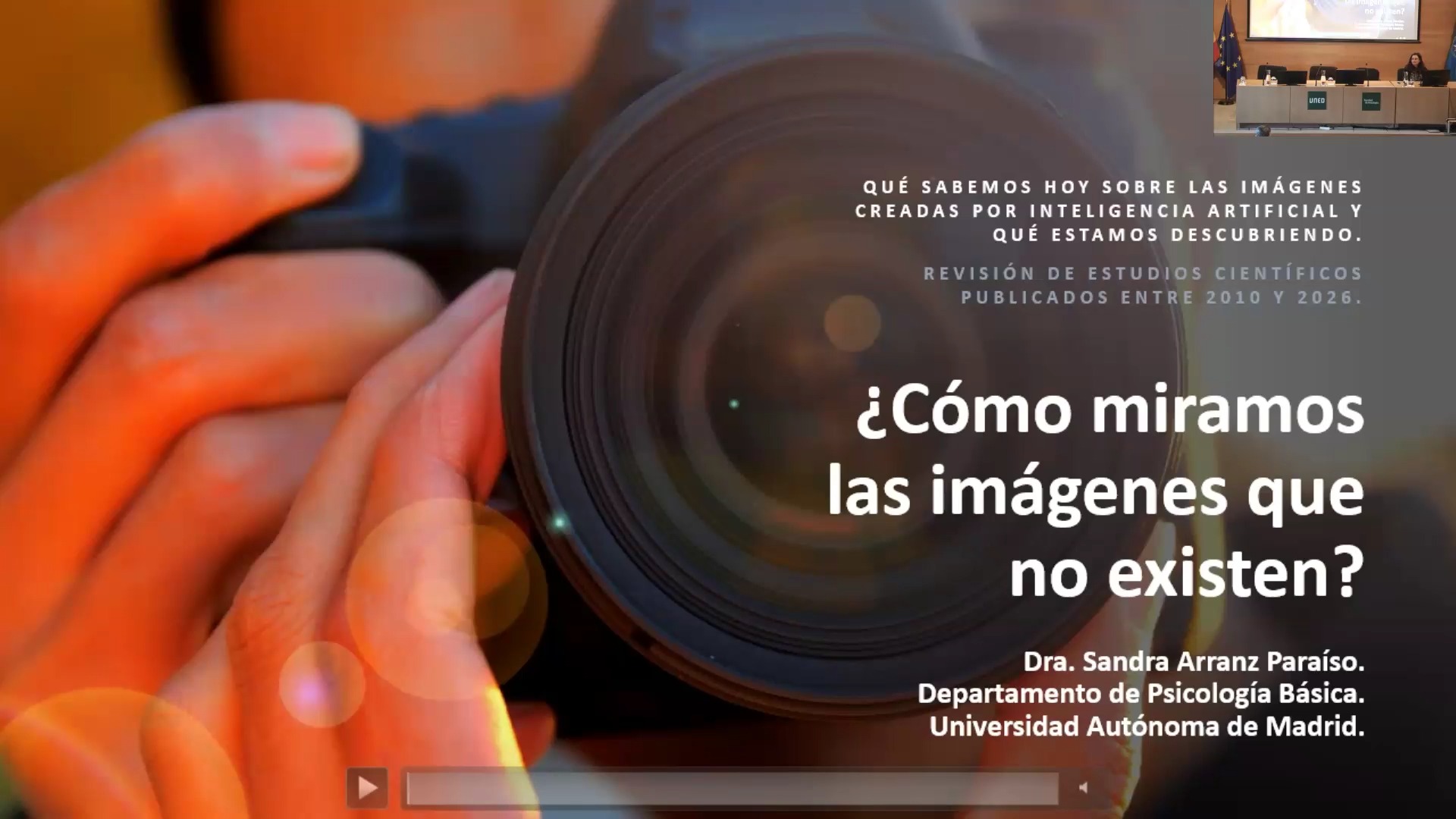 ¿Cómo miramos las imágenes que no existen? 