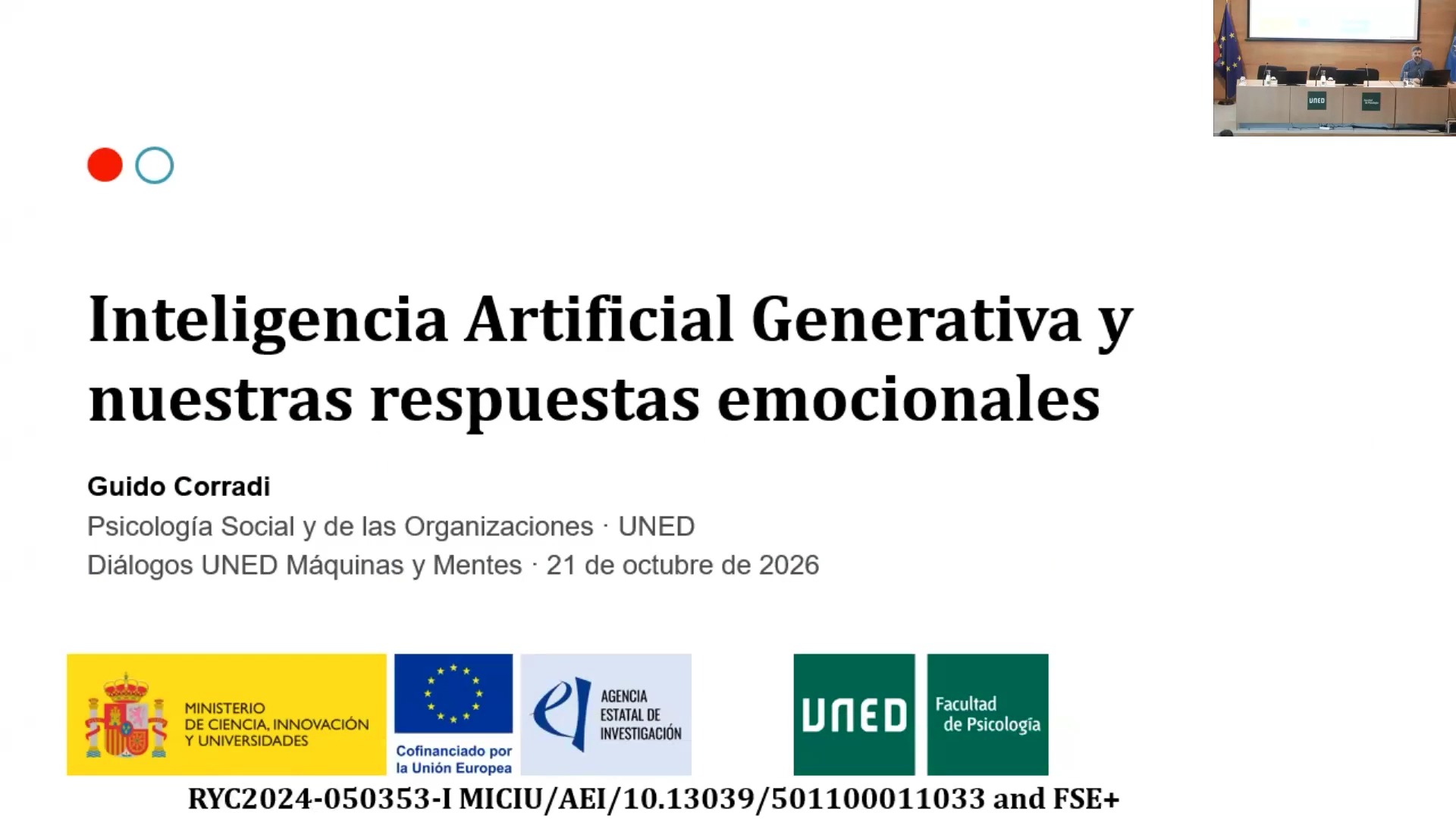 Inteligencia Artificial Generativa y nuestras respuestas emocionales